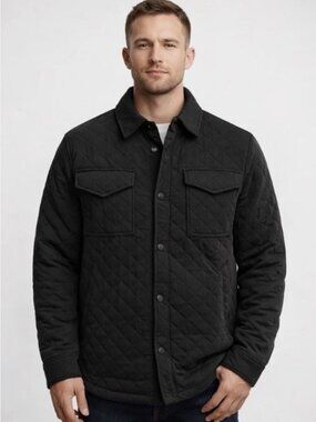 Dakine Men's Shirt Jacket Quilted Black Size XL
